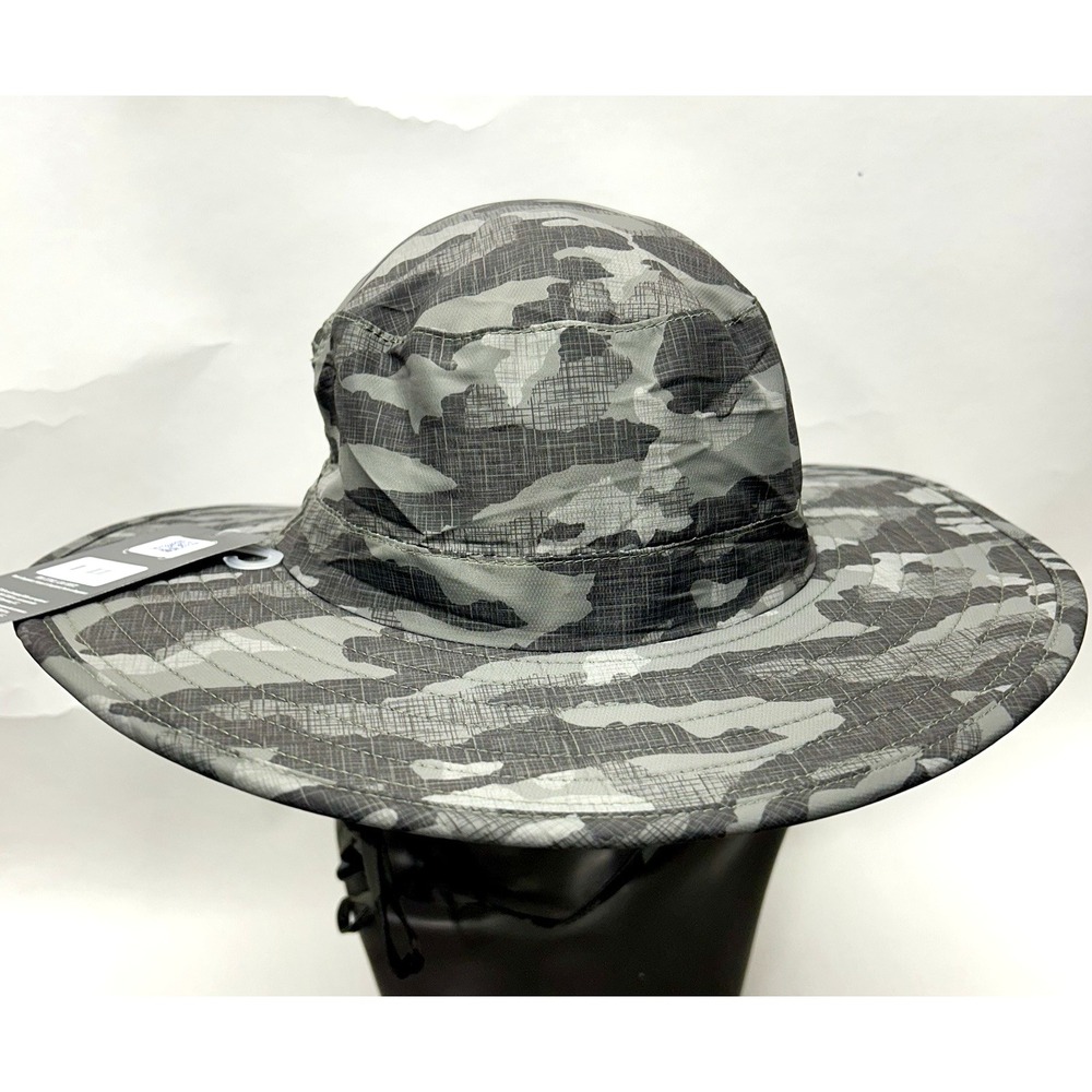PGA Tour Black Lichen One Size Camo Boonie Hat (SHR)